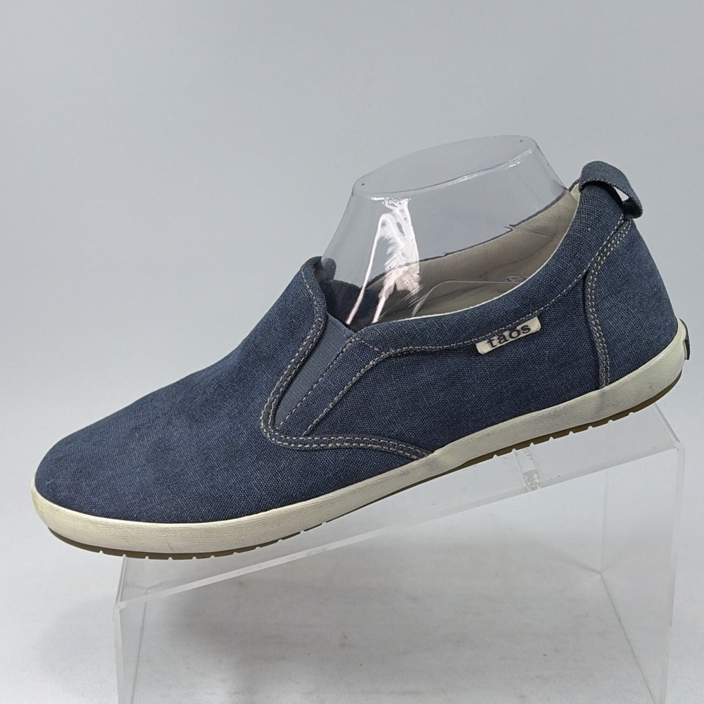Taos Footwear Dandy Shoes Women's 11 Casual Low Top Blue Denim Comfort Sneakers - Picture 4 of 14